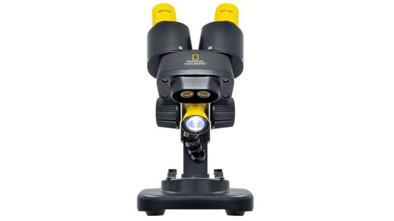 Stereo binokuliarinis mikroskopas 20x su LED apšvietimu - Image 13