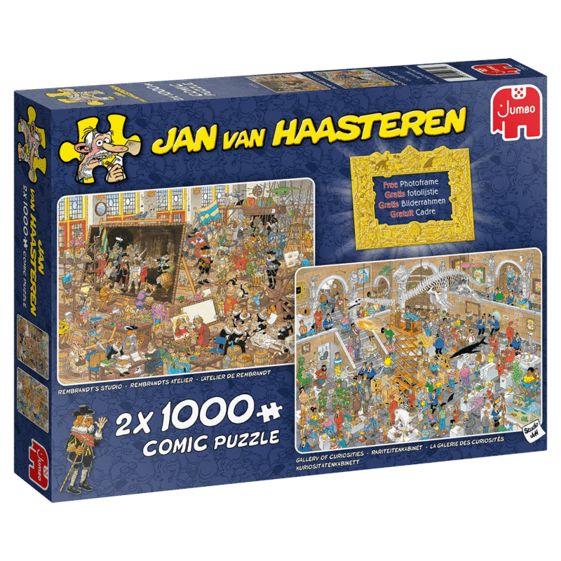 Dėlionė Kelionė į muziejų. Jan van Haasteren - 2 x 1000 - Image 3