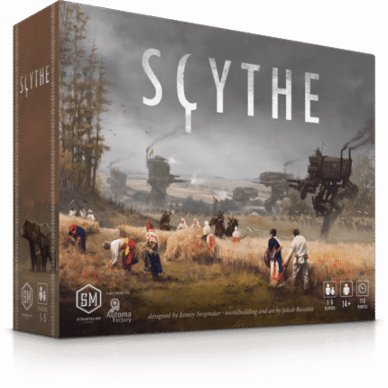 Stalo žaidimas Scythe 1-5 žaidėjai