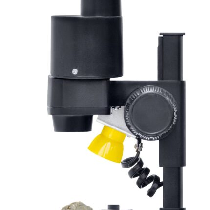Stereo binokuliarinis mikroskopas 20x su LED apšvietimu