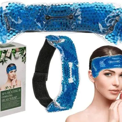 SPA galvos juosta: vėsinanti arba šildanti 32 x 9.5 x 2 cm; 170 g