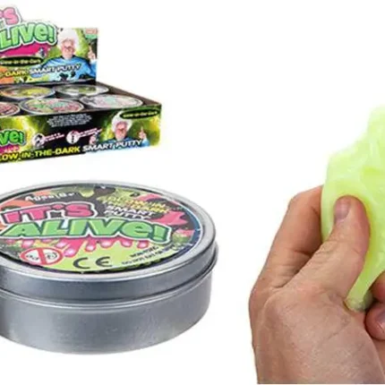 Išmanusis plastelinas Šviečiantis tamsoje (Slime)