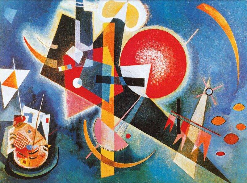 Dėlionė "Mėlynai" Wassily Kandinsky - Image 2