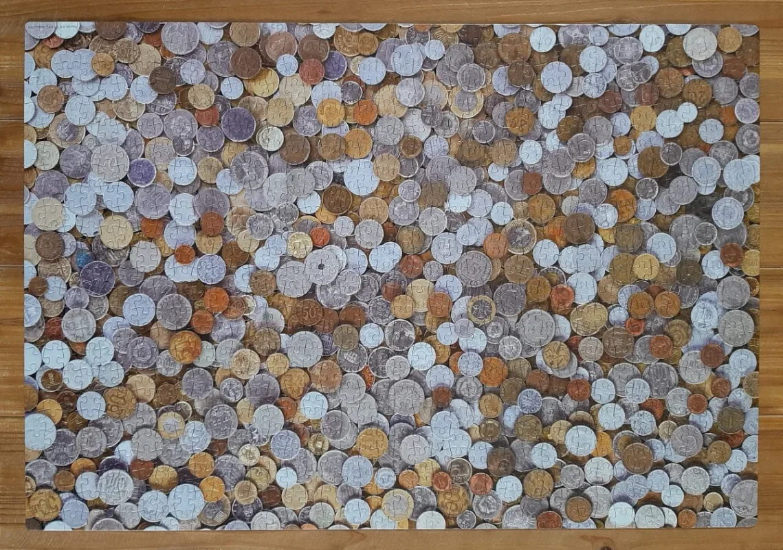 Dėlionė Monetos 1000 detalių