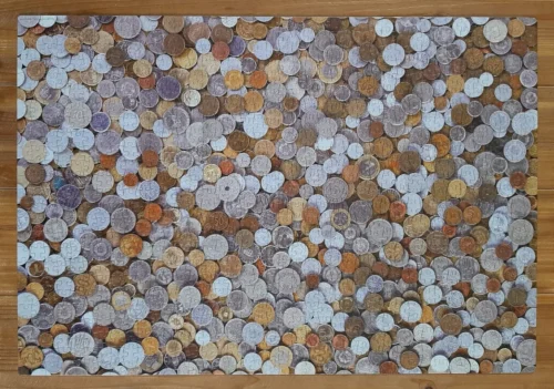 Dėlionė Monetos 1000 detalių