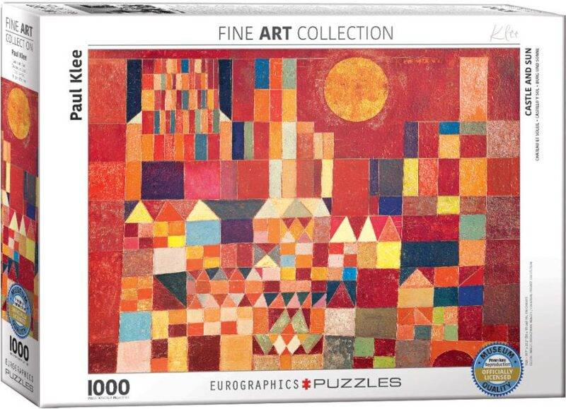 Dėlionė "Pilis ir saulė" Paul Klee 1000d. - Image 3
