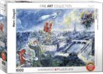 Dėlionė "Paryžiaus puokštė" Marc Chagall 1000d. - Image 4