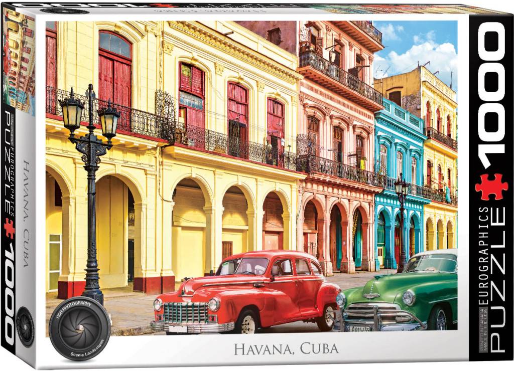 Dėlionė La Havana. Kuba 1000 detalių - Image 4