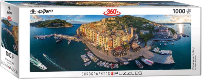 Dėlionė Porto Venere. Italija. Panoraminė 1000 detalių - Image 4