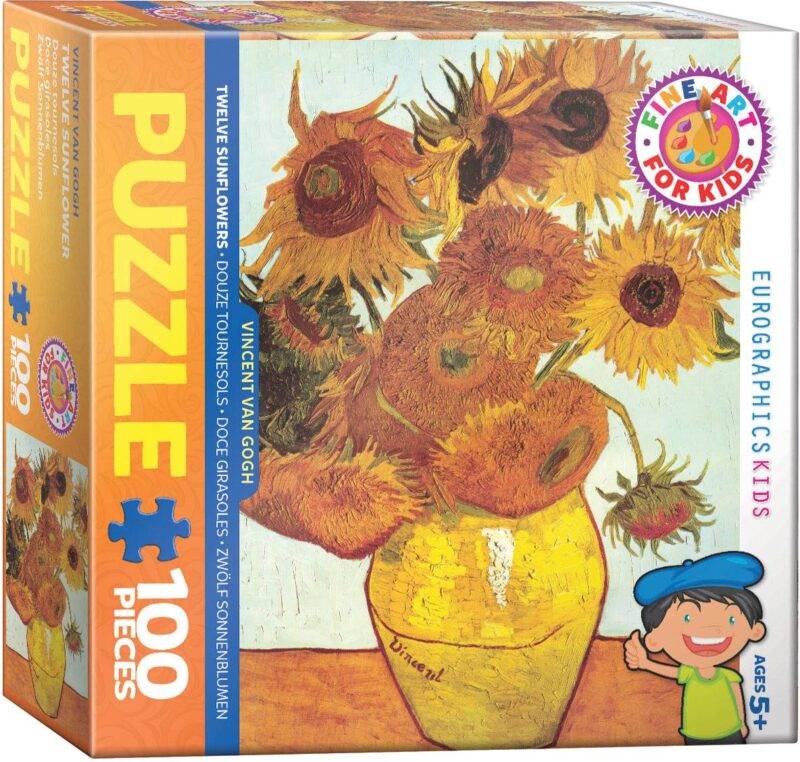 Dėlionė Dvylika saulėgražų Vincent van Gogh 100 detalių - Image 3
