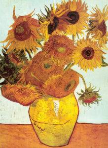 Dėlionė Dvylika saulėgražų Vincent van Gogh 100 detalių
