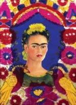 Dėlionė Portretas su paukščiais Frida Kahlo 100 detalių