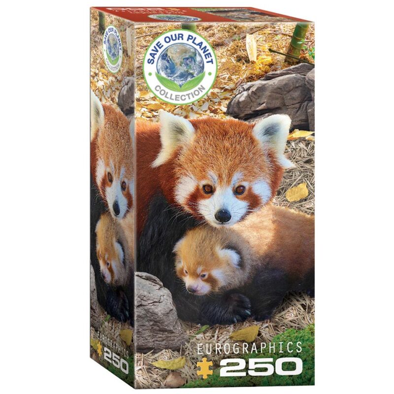 Dėlionė Saugokime planetą Raudonoji panda 250 detalių