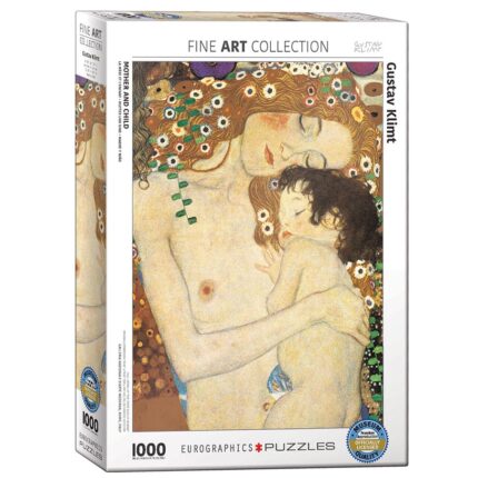Dėlionė Motina ir vaikas Gustav Klimt. 1000 detalių