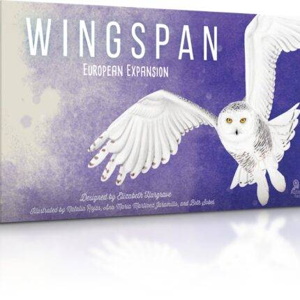 Stalo žaidimo Wingspan papildymas. 1-5 žaidėjai