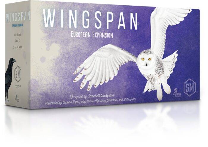 Stalo žaidimo Wingspan papildymas. 1-5 žaidėjai