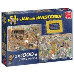 Dėlionė Kelionė į muziejų. Jan van Haasteren - 2 x 1000