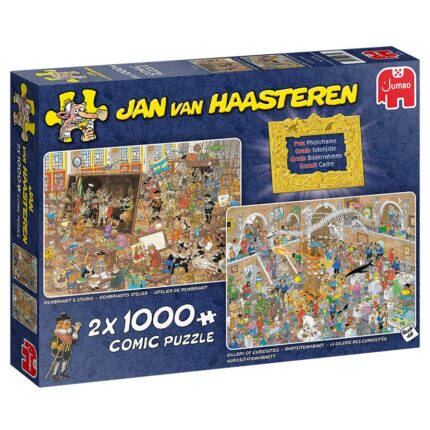 Dėlionė Kelionė į muziejų. Jan van Haasteren - 2 x 1000