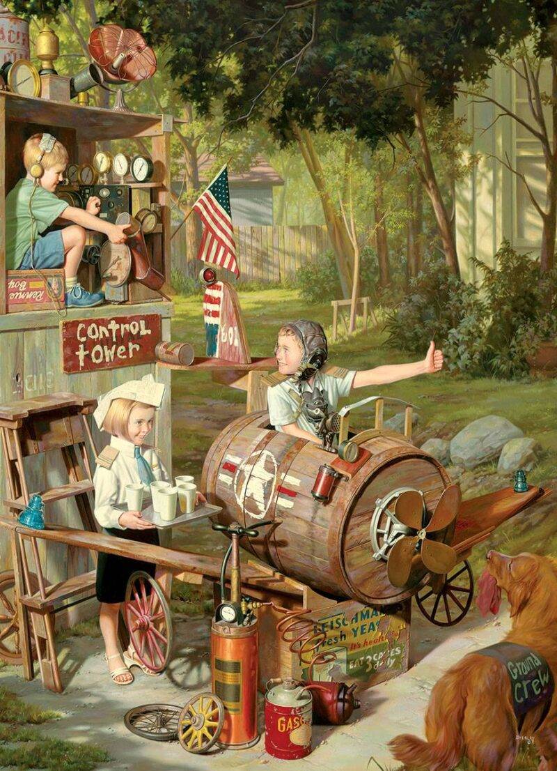 Dėlionė The Barnstormers. Bob Byerley 1000 - Image 2