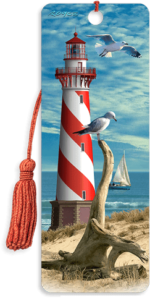 Skirtukas knygai 3D Švyturys - Image 2