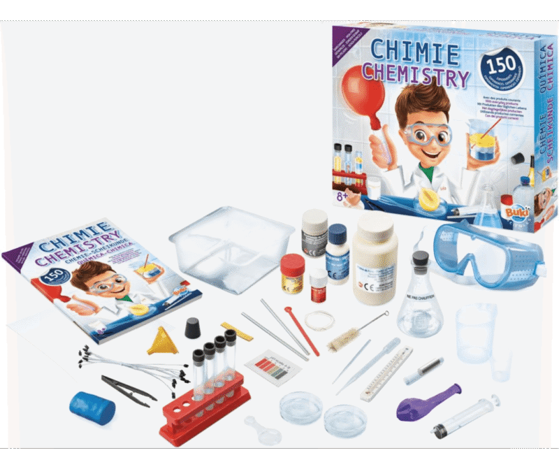 chemijos eksperimentu rinkinys vaikams
