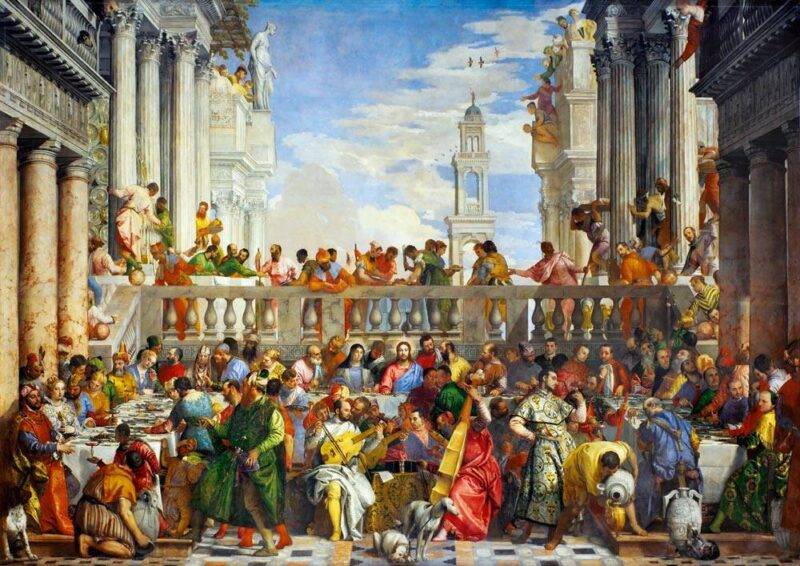 Dėlionė "Paolo Veronese - The Wedding at Cana" 1000 detalių - Image 3