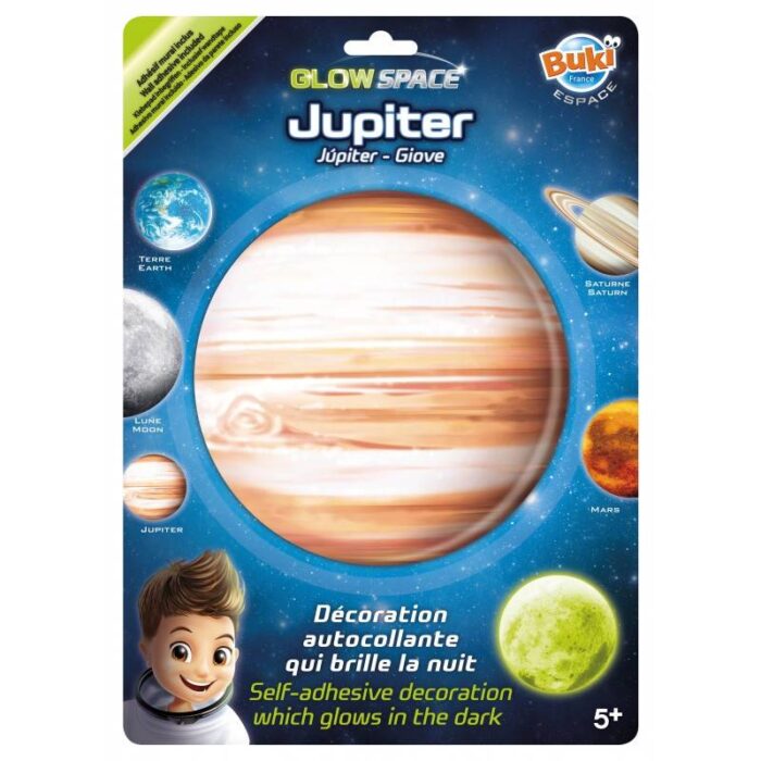 Šviečiantis tamsoje lipdukas Jupiteris 3D - Image 3