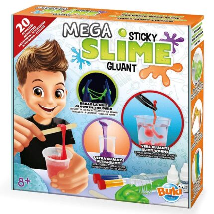 Eksperimentų rinkinys Mega glitėsių fabrikas. 20 eksperimentų