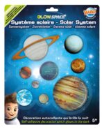 Šviečiantis tamsoje lipdukas Saulės sistema 3D - Image 2