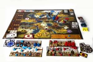 Stalo žaidimas Scythe 1-5 žaidėjai