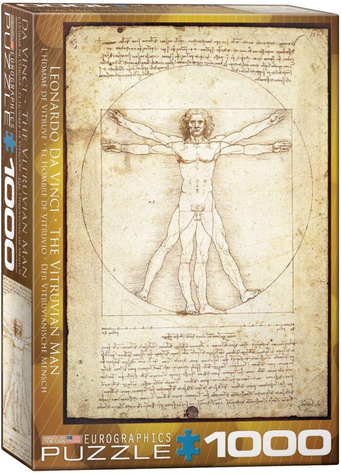 Dėlionė "Vitruvijaus žmogus" Leonardo Da Vinci - Image 5