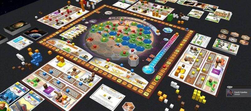 Stalo žaidimas Terraforming Mars 1-5 žaidėjai - Image 8