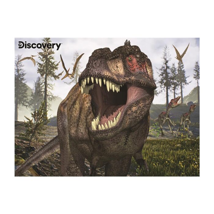 Discovery 3D dėlionė Dinozauras T-REX. Dėlionė su figūrėlėmis 100 detalių - Image 2