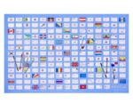 Staltiesė spalvinimui Vėliavos 130 cm x 85 cm - Image 4