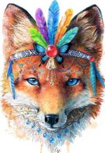 Dėlionė medinė "Mystic Fox" M 150 detalių - Image 5