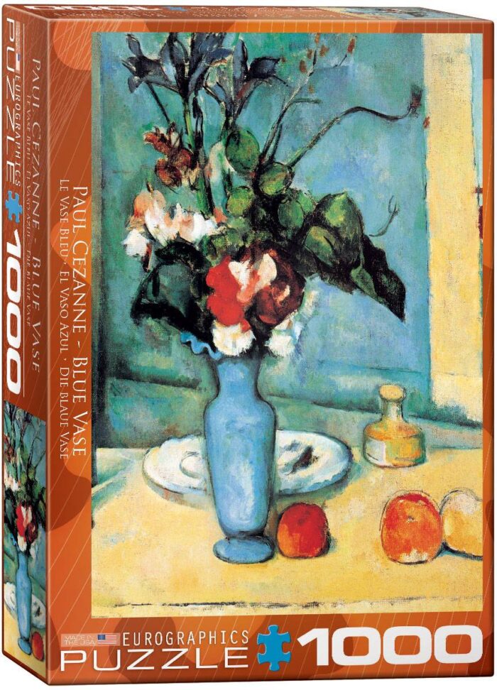 Dėlionė Mėlyna vaza Paul Cezanne 1000 - Image 4