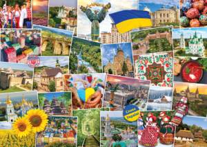Dėlionė Ukraina 1000