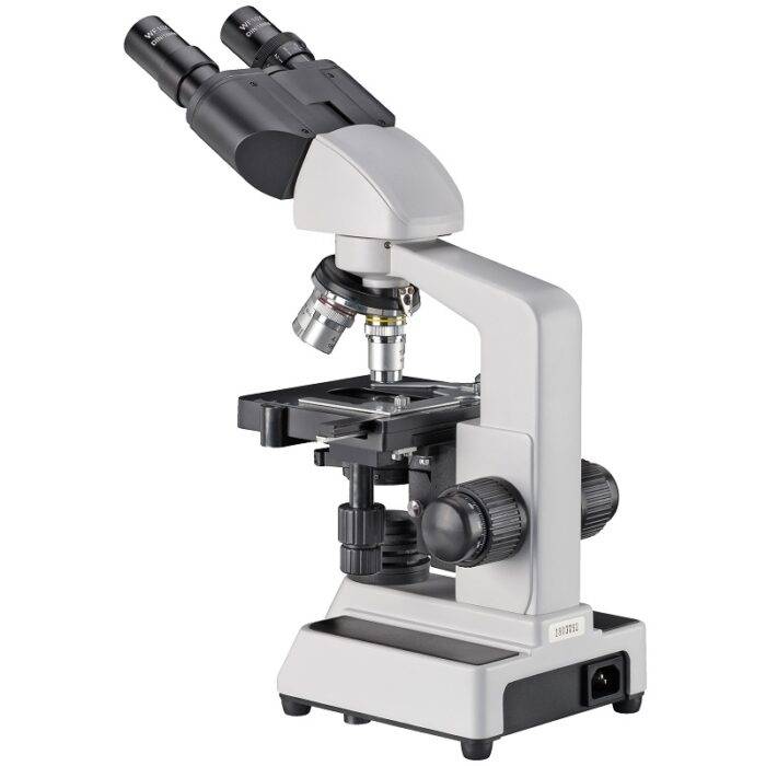 Mikroskopas-Researcher-Bino-40x-1000x-su-priedais