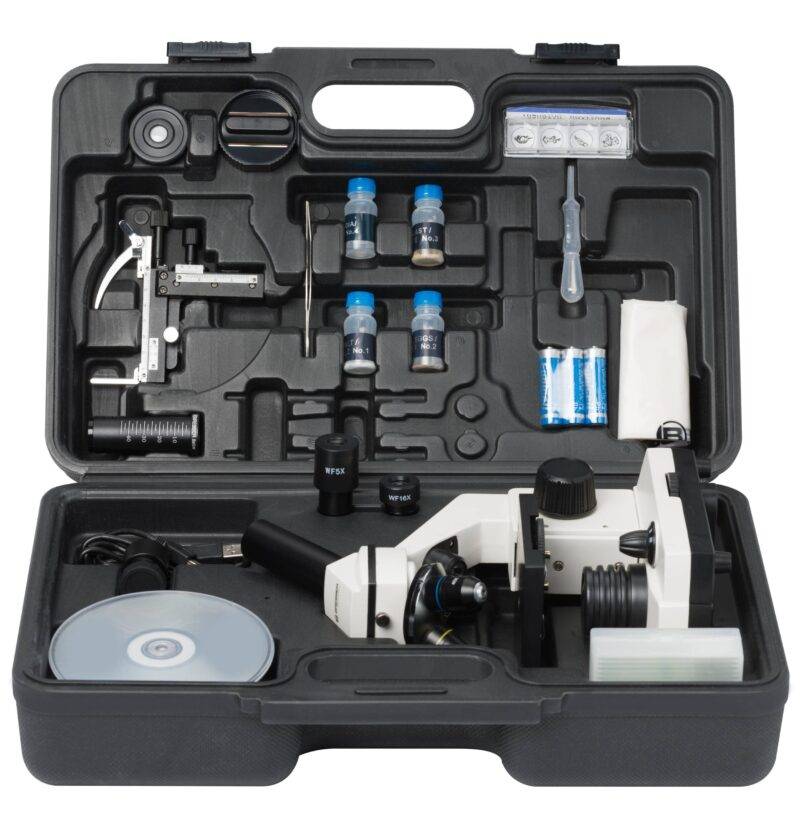 Mikroskopas Biolux NV 20x-1280x su HD kamera ir USB. Išankstinis užsakymas - Image 6