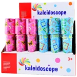Kaleidoskopas 20 cm. Rožinis arba mėlynas