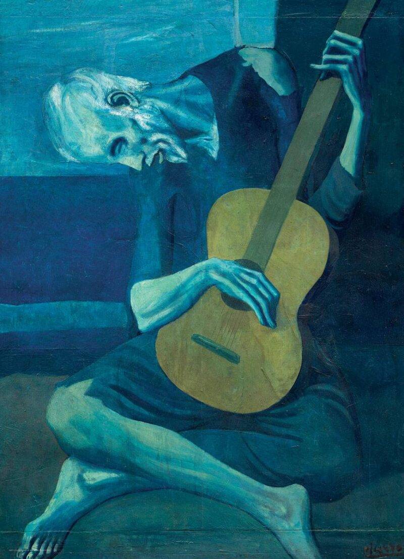 Dėlionė Senasis gitaristas Pablo Picasso 1000 detalių - Image 2