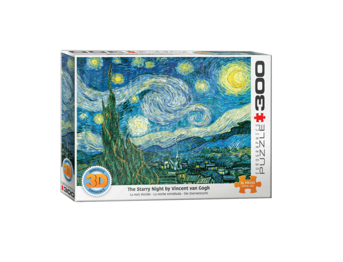 3D dėlionė Žvaigždėta naktis Van Gogas 300 - Image 7