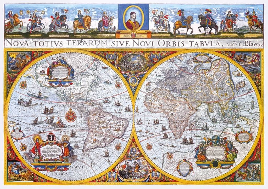 Medinė dėlionė žemėlapis Nova Terrarum 1010 - Image 5