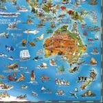 Pasaulio žemėlapis vaikams lietuvių kalba 97 x 137 cm
