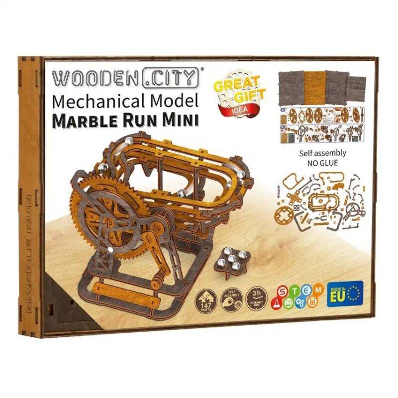 Medinis konstruktorius Marble Run Mini. 147