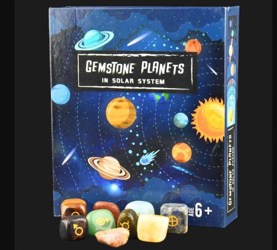 Saulės sistemos planetų brangakmeniai
