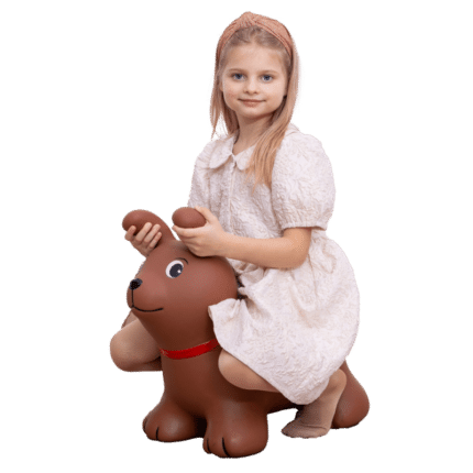 Šokliukas Rudas šuniukas 58 cm