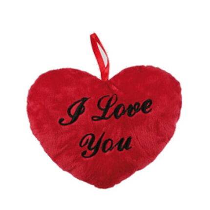 Pliušinė širdelė I Love You 10cm