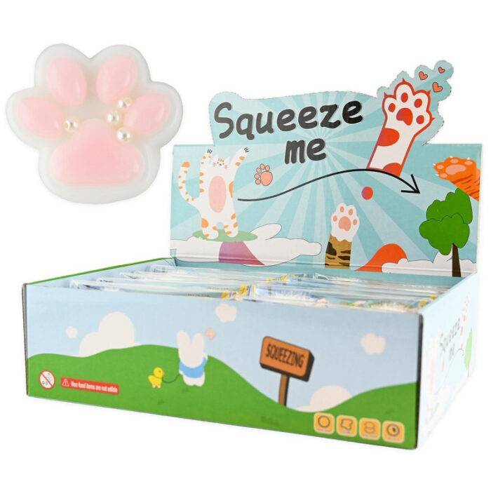 Katės letenelė squishy antsitresinis žaislas 13cm