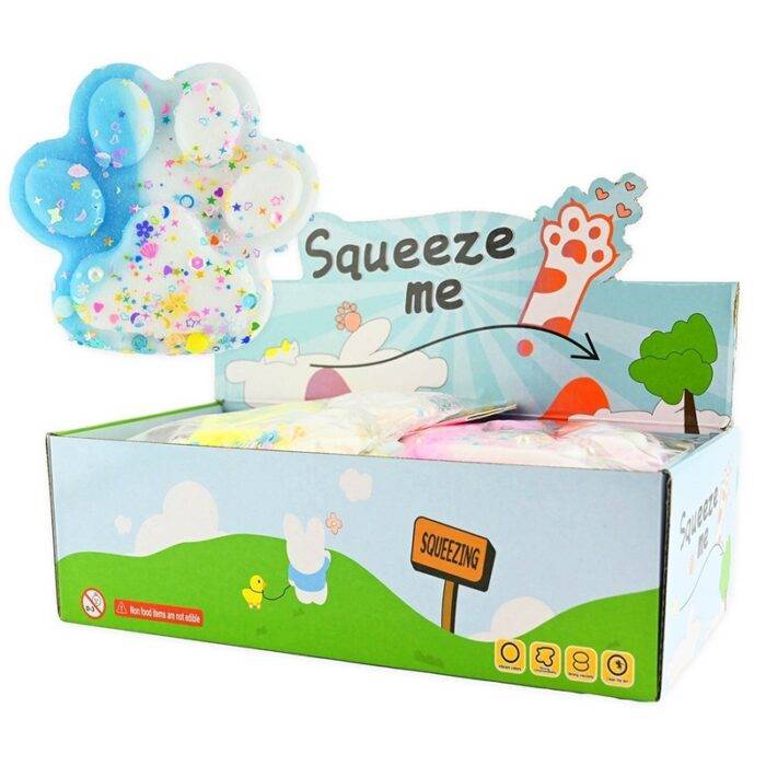 Katės letenelė squishy antsitresinis žaislas 13cm